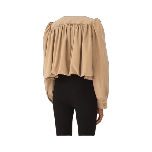 Gathered-Detail Jacket