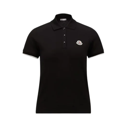 Moncler Logo Patch Short-Sleeved Polo Shirt