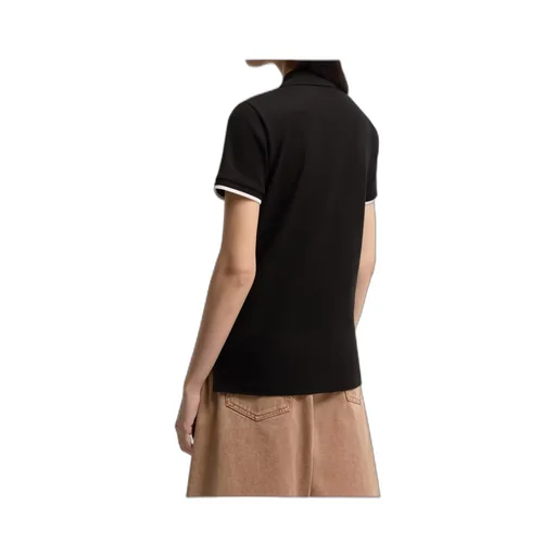 Moncler Logo Patch Short-Sleeved Polo Shirt