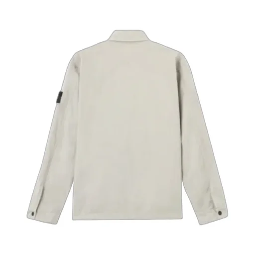 Comfort-Fit Overshirt With Snap Fastening