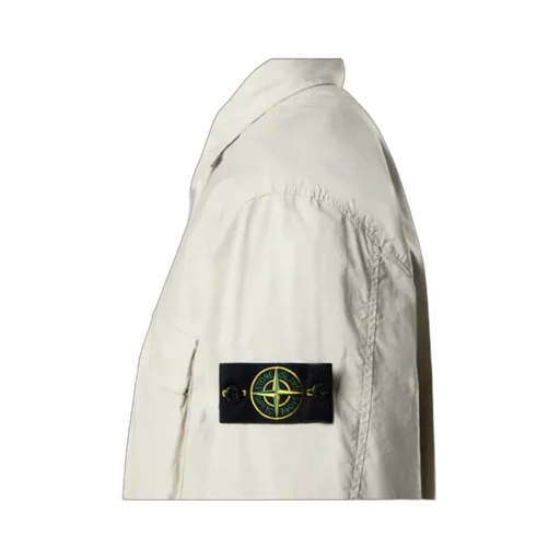 Comfort-Fit Overshirt With Snap Fastening