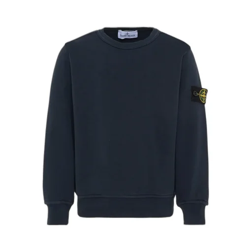 Logo-Patch Crew Neck Sweatshirt