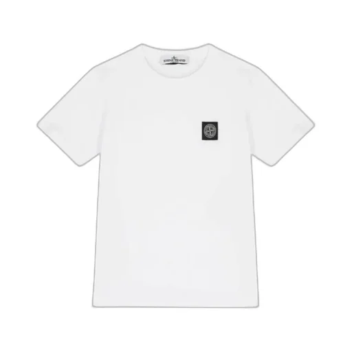 Stone Island Junior Logo Patch T-Shirt