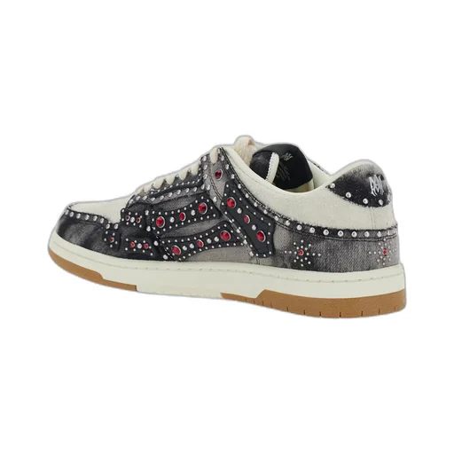 Amiri Skel Top Low Embellished Sneakers