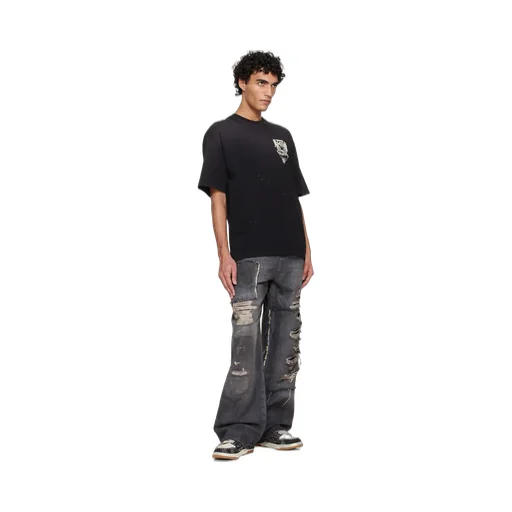 Amiri Skel Top Low Embellished Sneakers