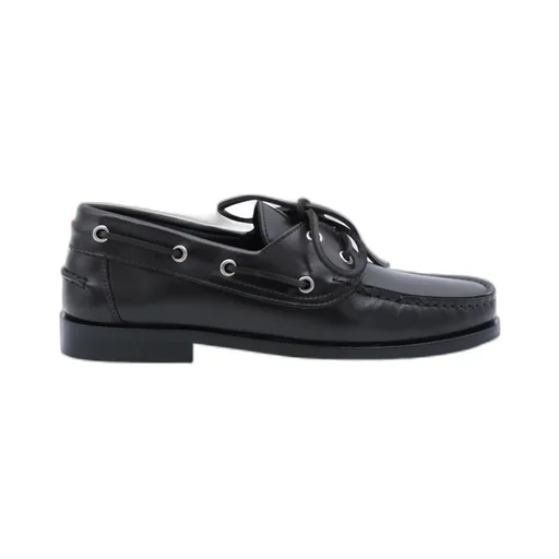 Aeyde Harris Round Toe Lace-Up Shoes