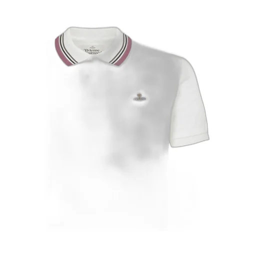 Vivienne Westwood Logo Embroidered Short Sleeve Polo Shirt
