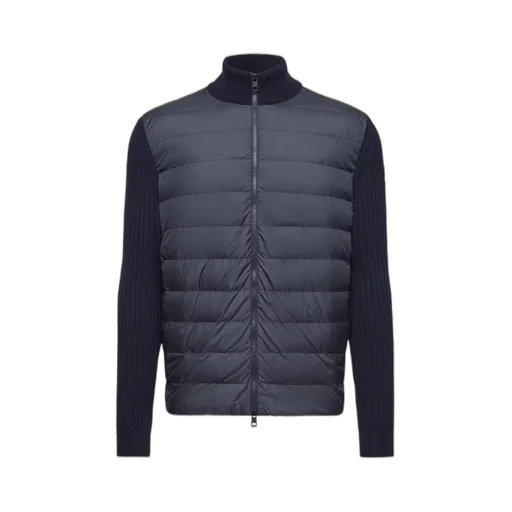 Moncler Quilted Zipped Cardigan