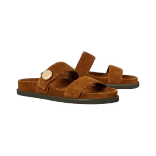 Suede Sandals