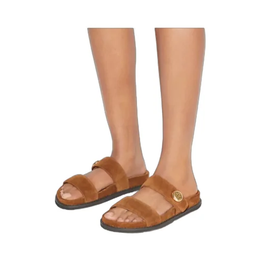 Suede Sandals