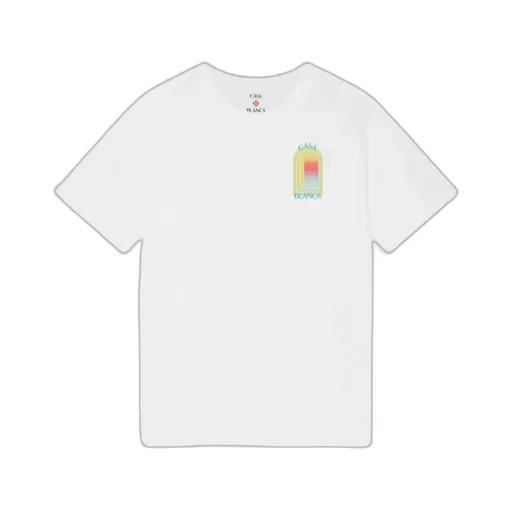 Casablanca Gradient Arch Print T-Shirt