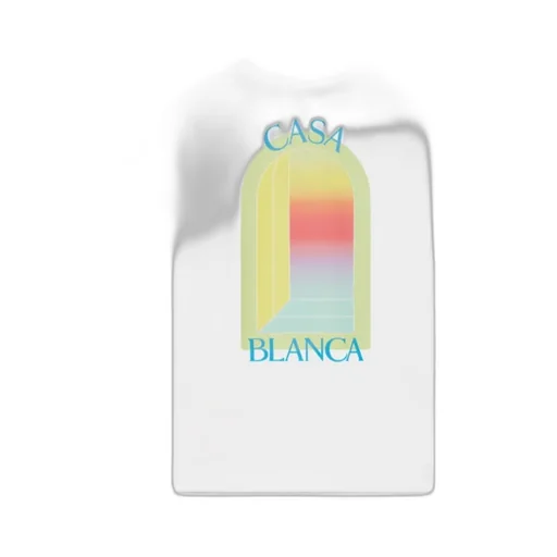 Casablanca Gradient Arch Print T-Shirt