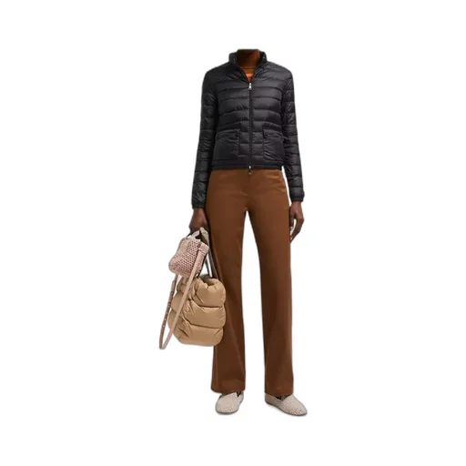 Moncler Lans Zip-Up Short Padded Jacket