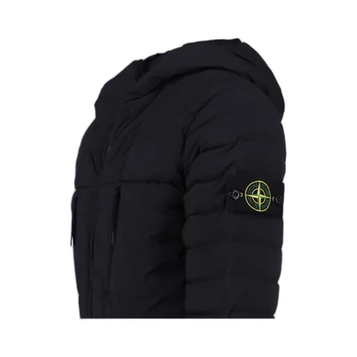 Stone Island Zipped Hooded Coat