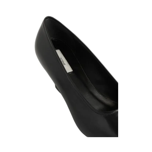 55Mm Pointed-Toe Leather Pumps