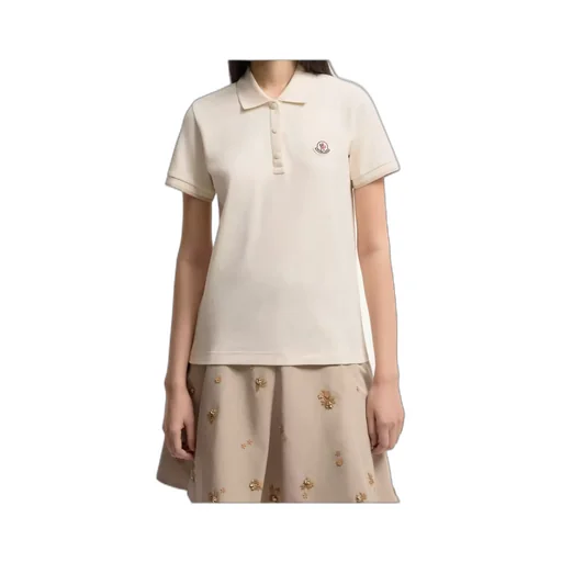 Moncler Logo Patch Short-Sleeved Polo Shirt