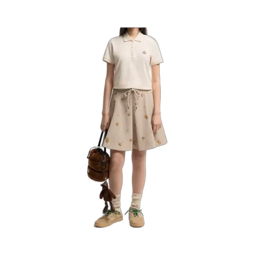 Moncler Logo Patch Short-Sleeved Polo Shirt
