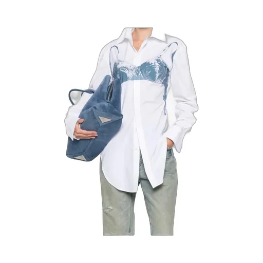 Jean Paul Gaultier Long Sleeve Printed Shirt