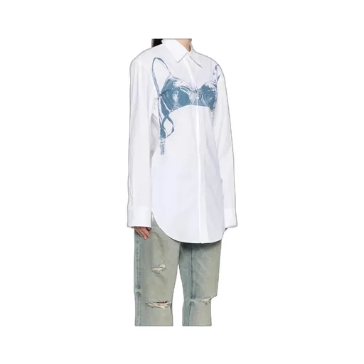 Jean Paul Gaultier Long Sleeve Printed Shirt