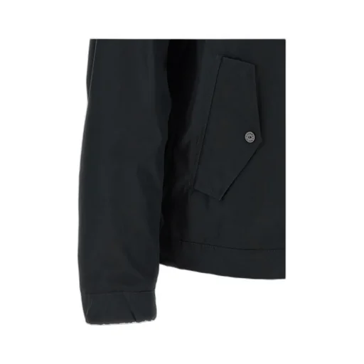 Stone Island Logo Patch Zip-Up Jacket