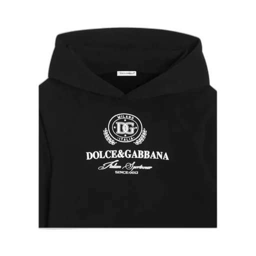 Dolce & Gabbana Kids Logo Printed Hoodie