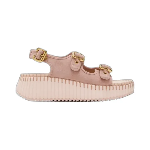 Chloé Buckle Detailed Sandals