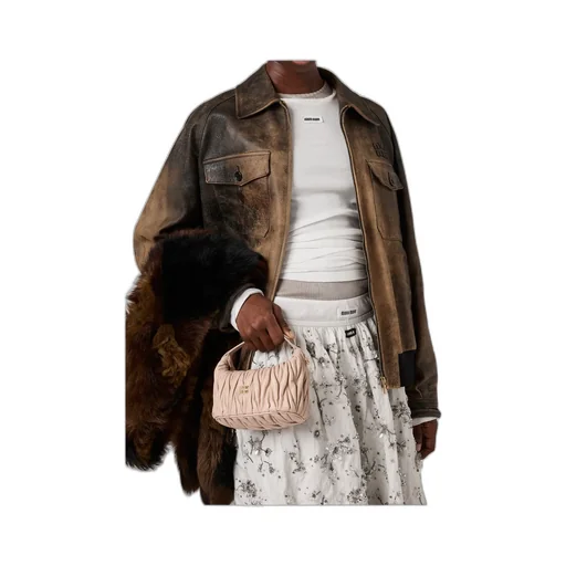Miu Miu Long-Sleeved Zipped Jacket