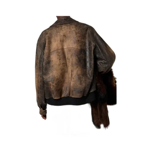 Miu Miu Long-Sleeved Zipped Jacket