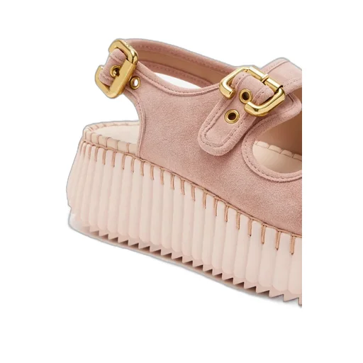 Chloé Buckle Detailed Sandals