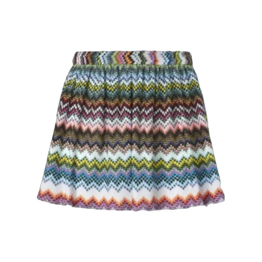 Missoni Pixelated Zigzag Motif Shorts