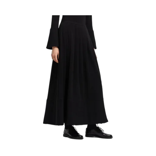 Pleated Midi Skirt