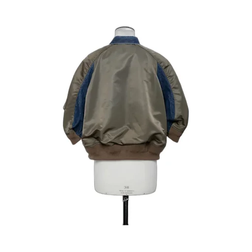 Buttoned Flap-Pockets Denim Jacket