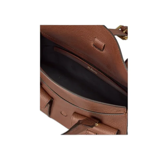 Mulberry Buckle Detailed Top Handle Bag