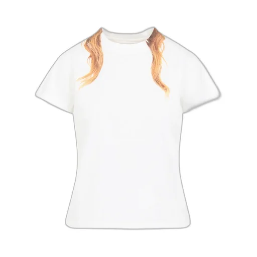 Mm6 Maison Margiela Patterned Crewneck T-Shirt
