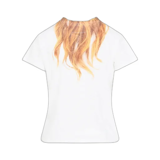 Mm6 Maison Margiela Patterned Crewneck T-Shirt