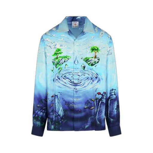 Casablanca Lost Atlantis Long-Sleeved Shirt