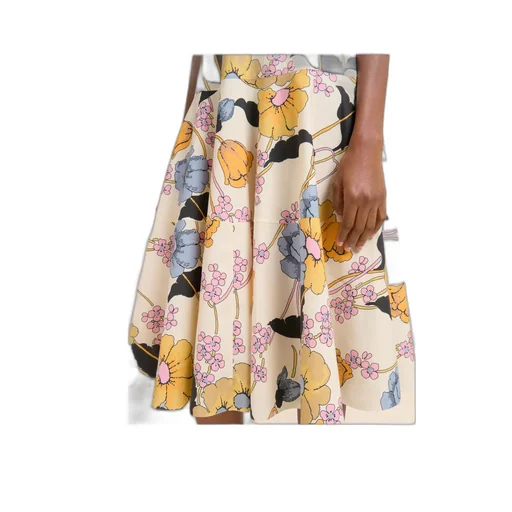 Marni Melodia Print Poplin Midi Dress