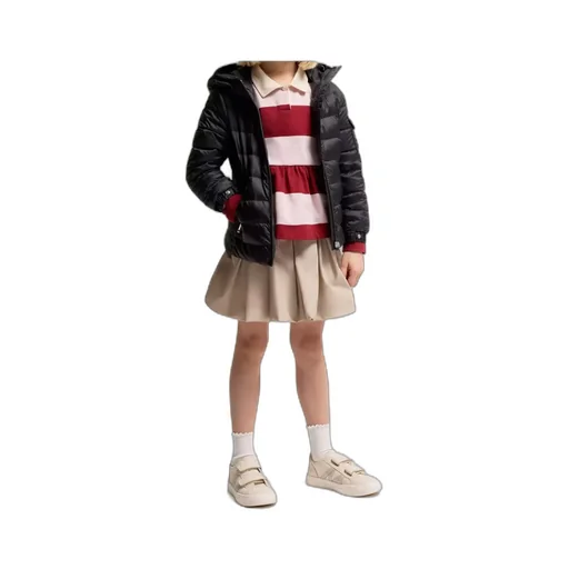 Moncler Enfant Gles Hooded Down Jacket