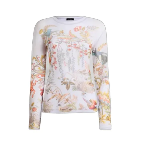 Etro Floral Motif Printed Top
