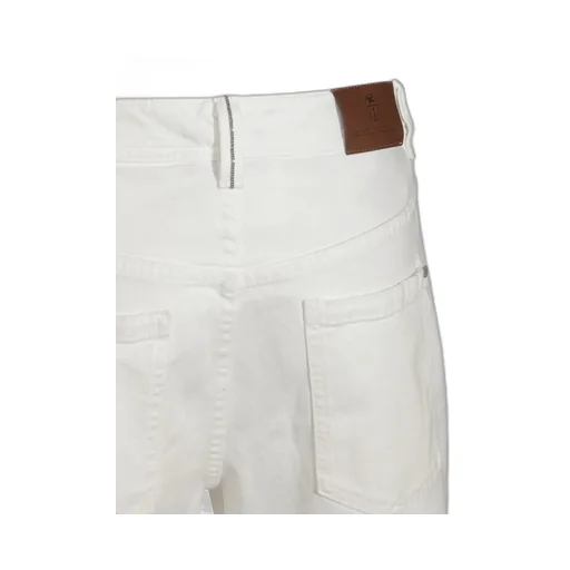 Brunello Cucinelli Logo-Patch Jeans