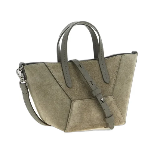 Brunello Cucinelli Bc Duo Embellished Mini Tote Bag
