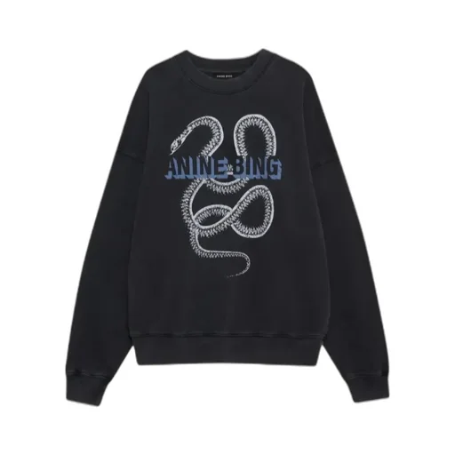 Sudadera Anine Bing Harvey Crew Snake