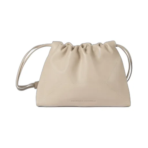 Brunello Cucinelli Logo Stamp Tote Bag
