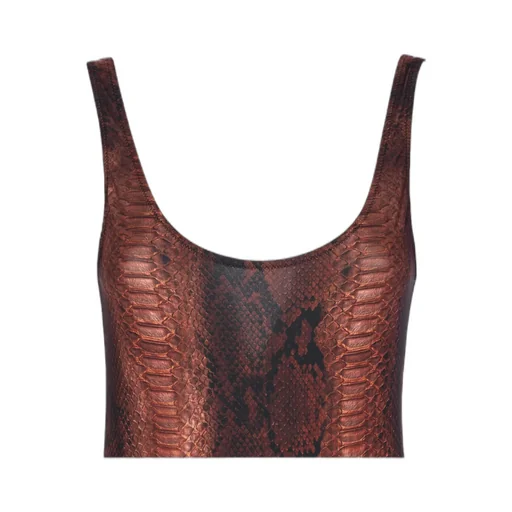 Jean Paul Gaultier Printed One-Piece Swimsuit