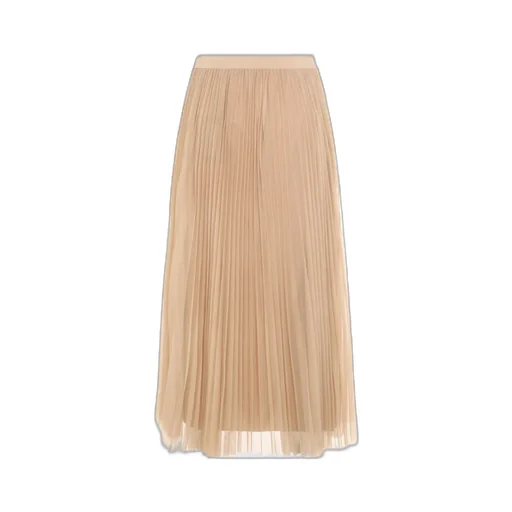Fabiana Filippi Wide Pleated Tulle Skirt