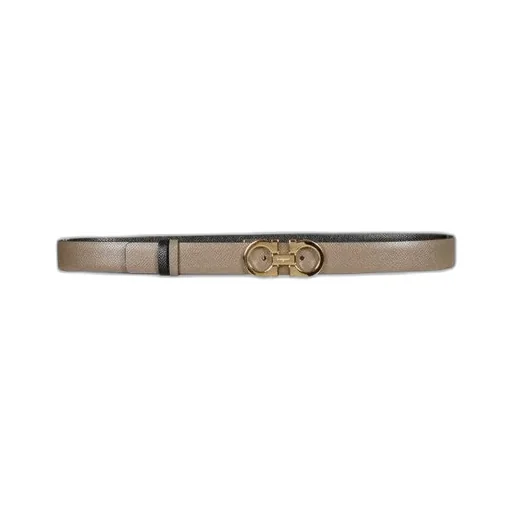 Double-Sided Adjustable Gancini Belt