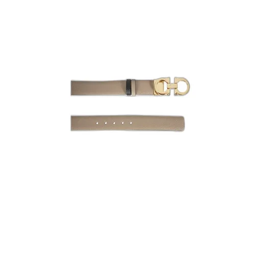 Double-Sided Adjustable Gancini Belt