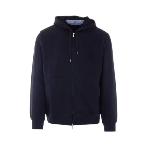 Brunello Cucinelli Zip-Up Drawstring Hoodie