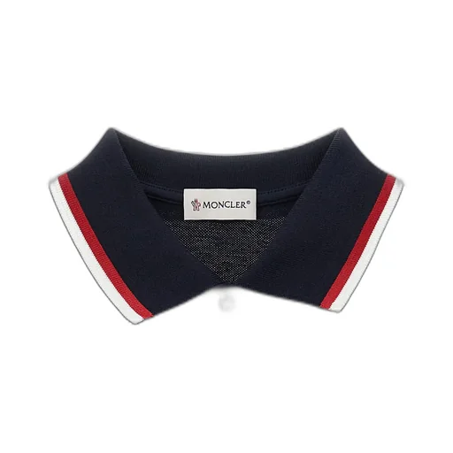 Moncler Enfant Tricolor Polo Shirt
