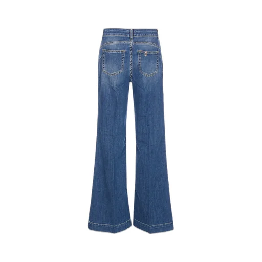 Liu Jo Button Detail Flared Jeans